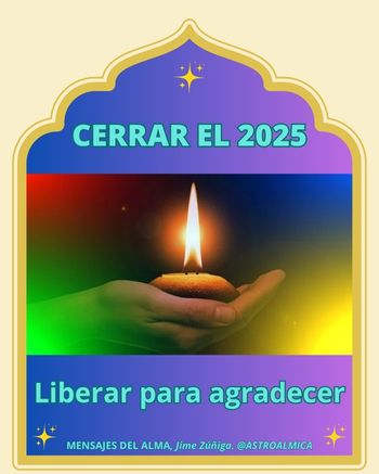 CERRAR EL 2025: Liberar para agradecer