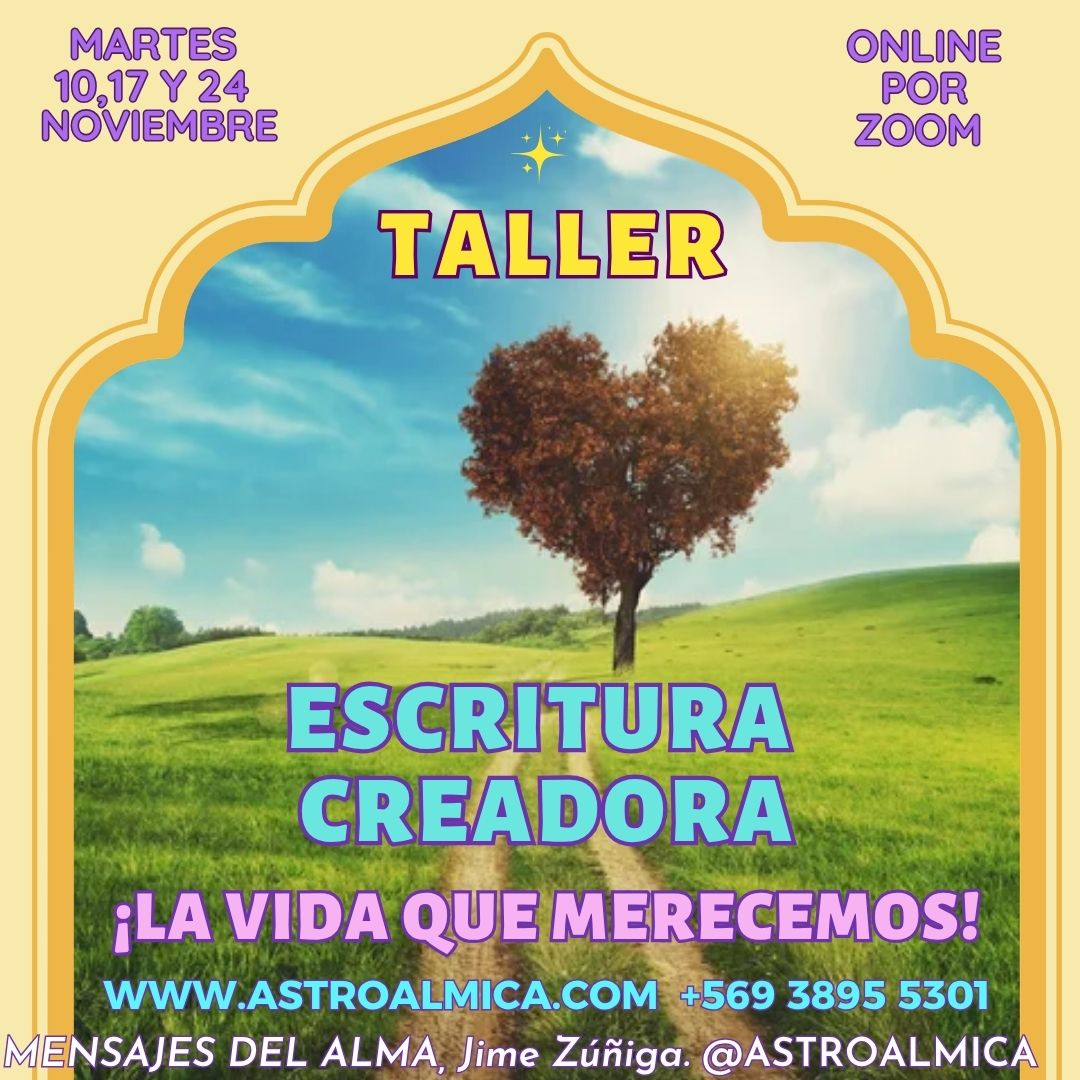 TALLER DE ESCRITURA CREADORA